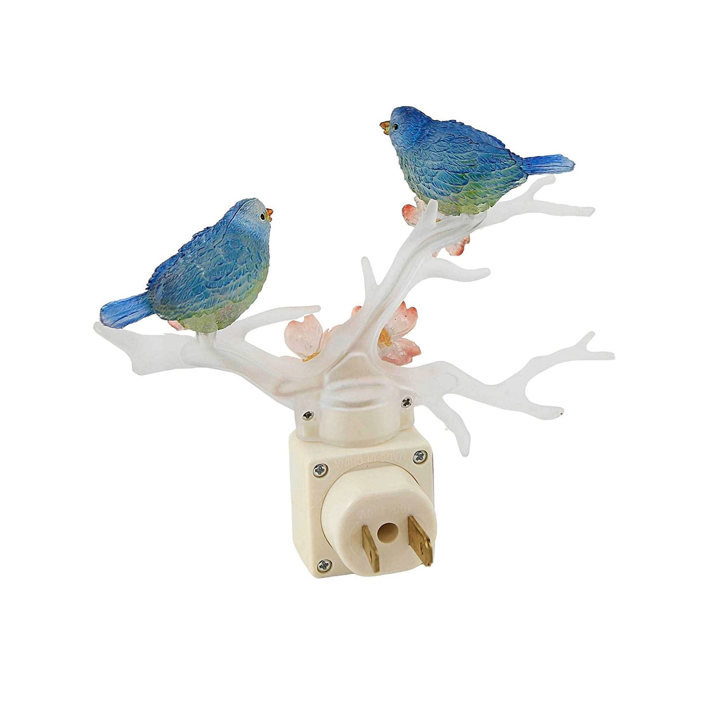 Roman Bluebird on Dogwood Branch LED Night Light