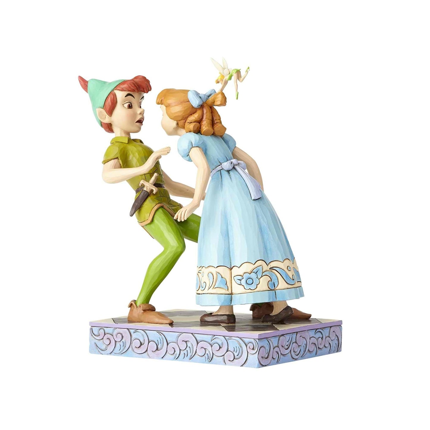 Enesco 65e anniversaire Peter Pan, Wendy et la Fée Clochette