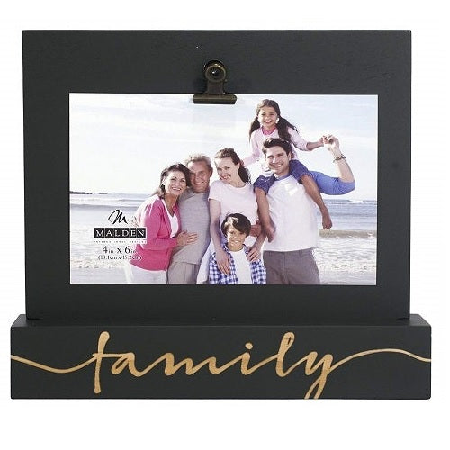 Malden Family Laser Photo Tabletop Frame