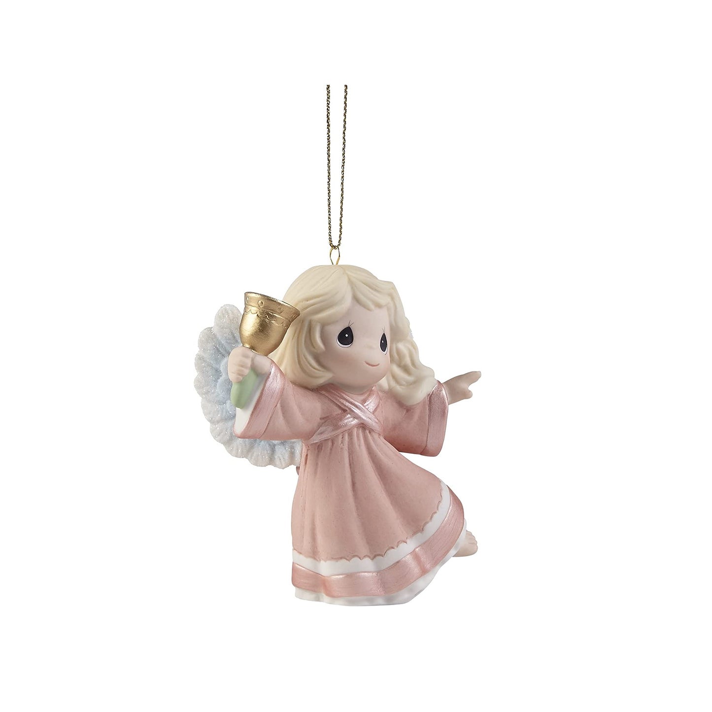 Precious Moments Ringing In Holiday Cheer Annual Angel Ornament