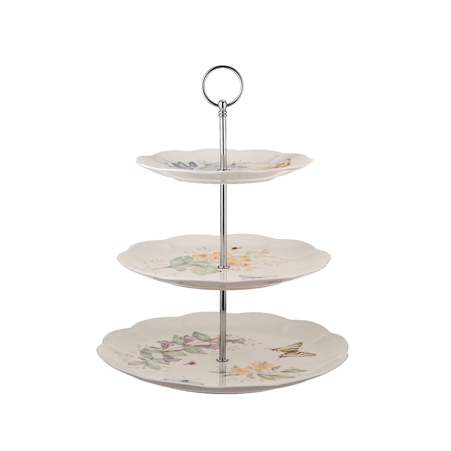 Butterfly Meadow® 3-Tiered Server by Lenox