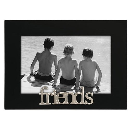 Malden Black Wooden "Friends" 4X6 Frame