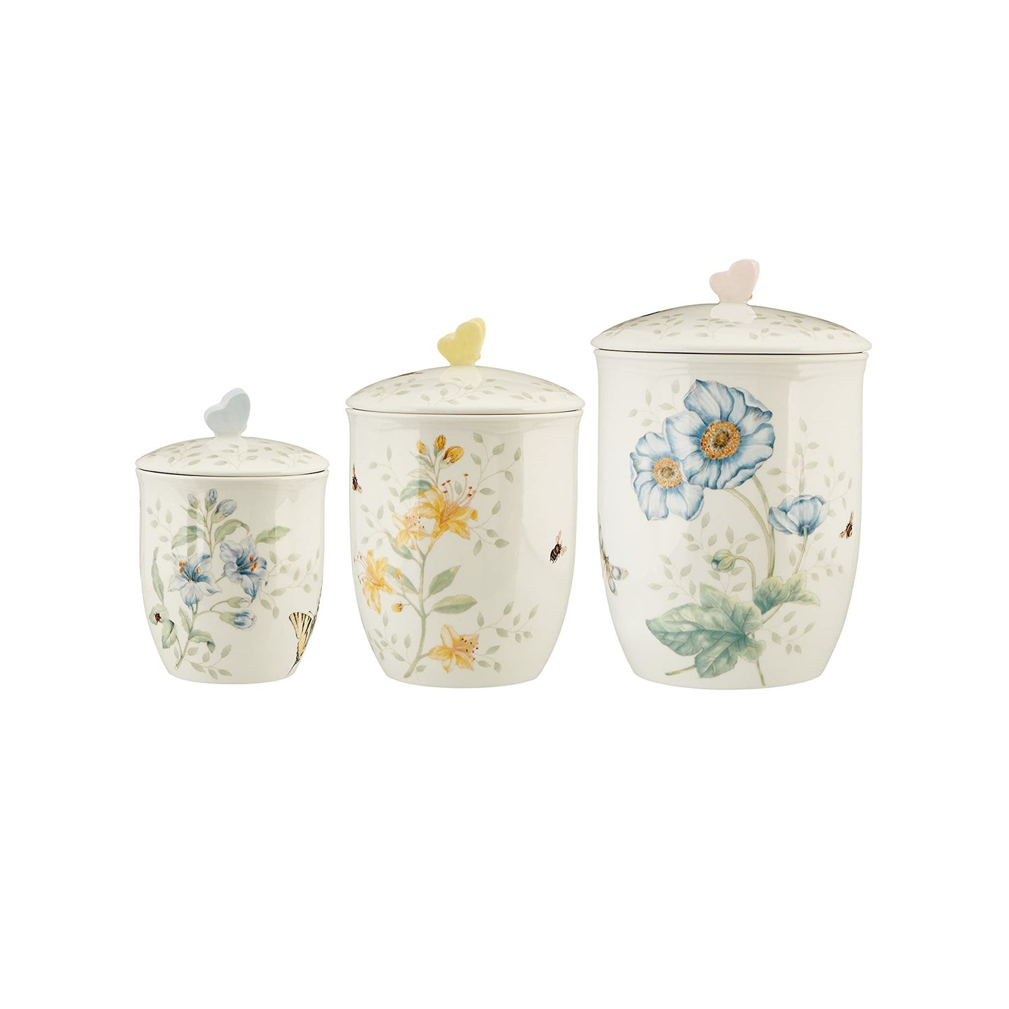 Butterfly Meadow® 3-piece Canister Set by Lenox