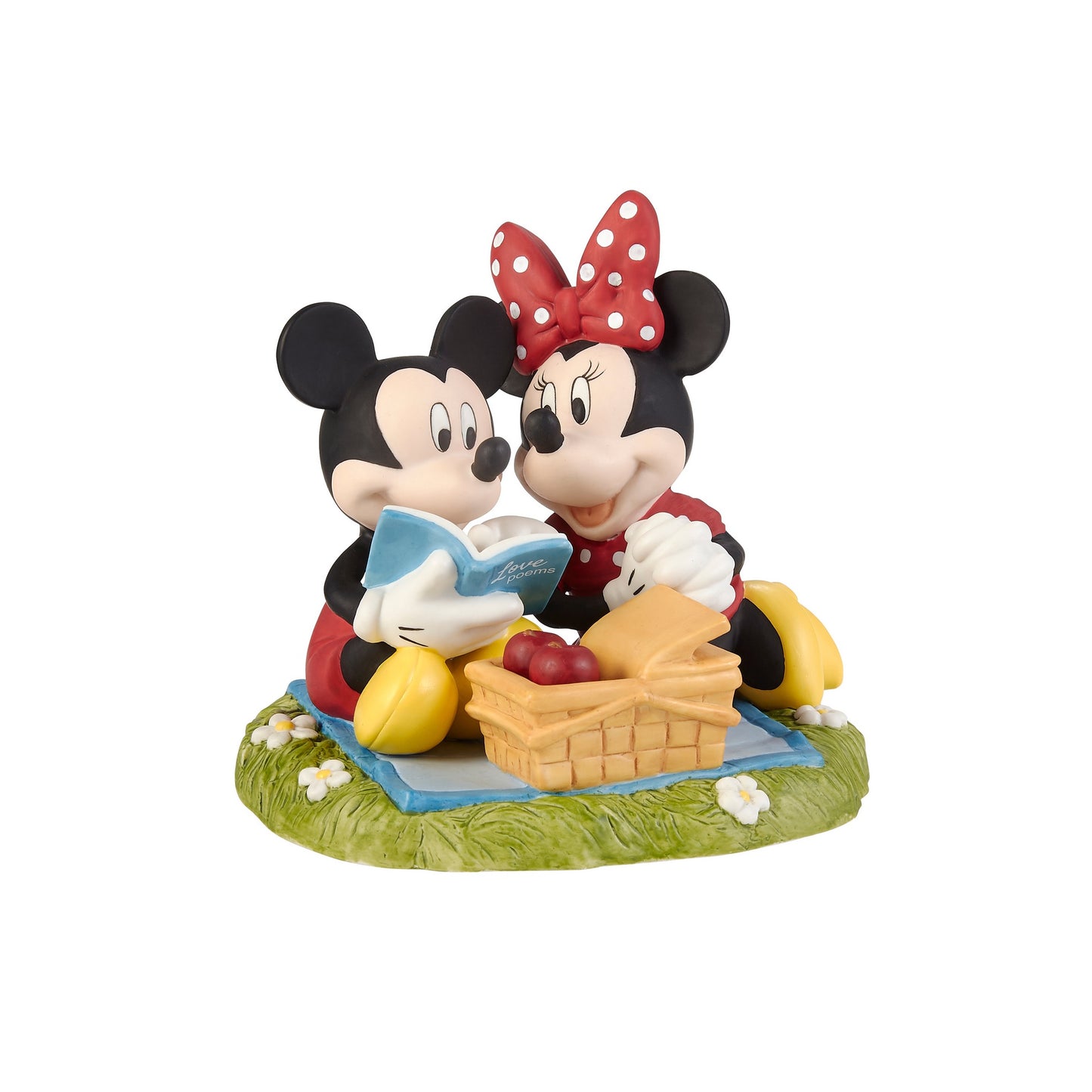Life With You Is Always A Picnic Disney Mickey Mouse And Minnie Mouse Figurine
