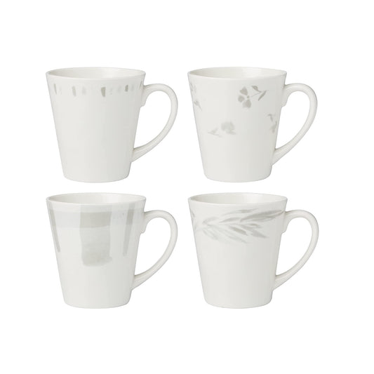 Oyster Bay Assorted Mugs, Set of 4 by Lenox
