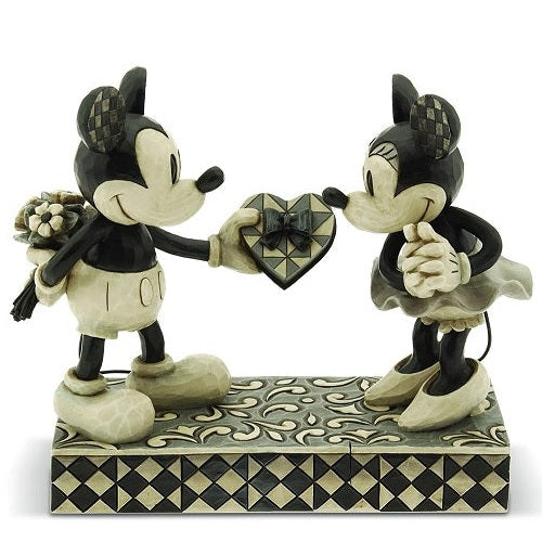 Mickey and Minnie Mouse Real Sweetheart by Jim Shore