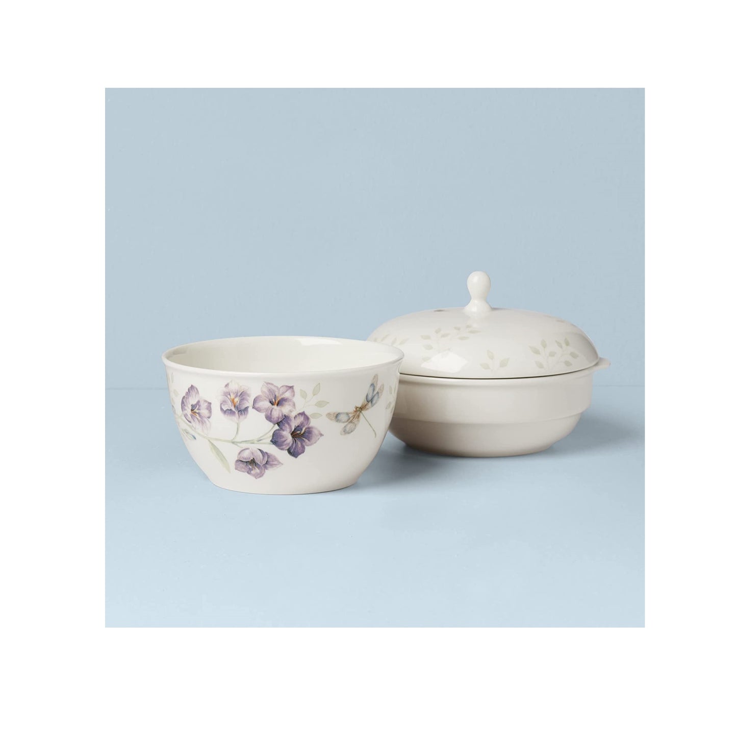 Butterfly Meadow 3-Piece Stackable Bowl Set by Lenox