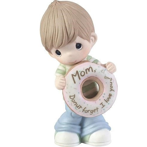Mom, Donut Forget I Love You Figurine, Boy by Precious Moments