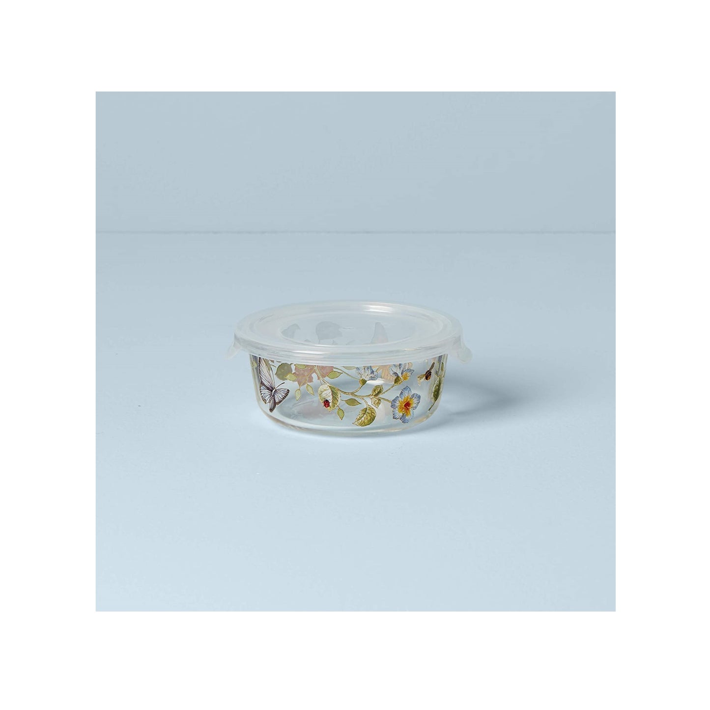 Butterfly Meadow Round Food Storage Container with Lid by Lenox