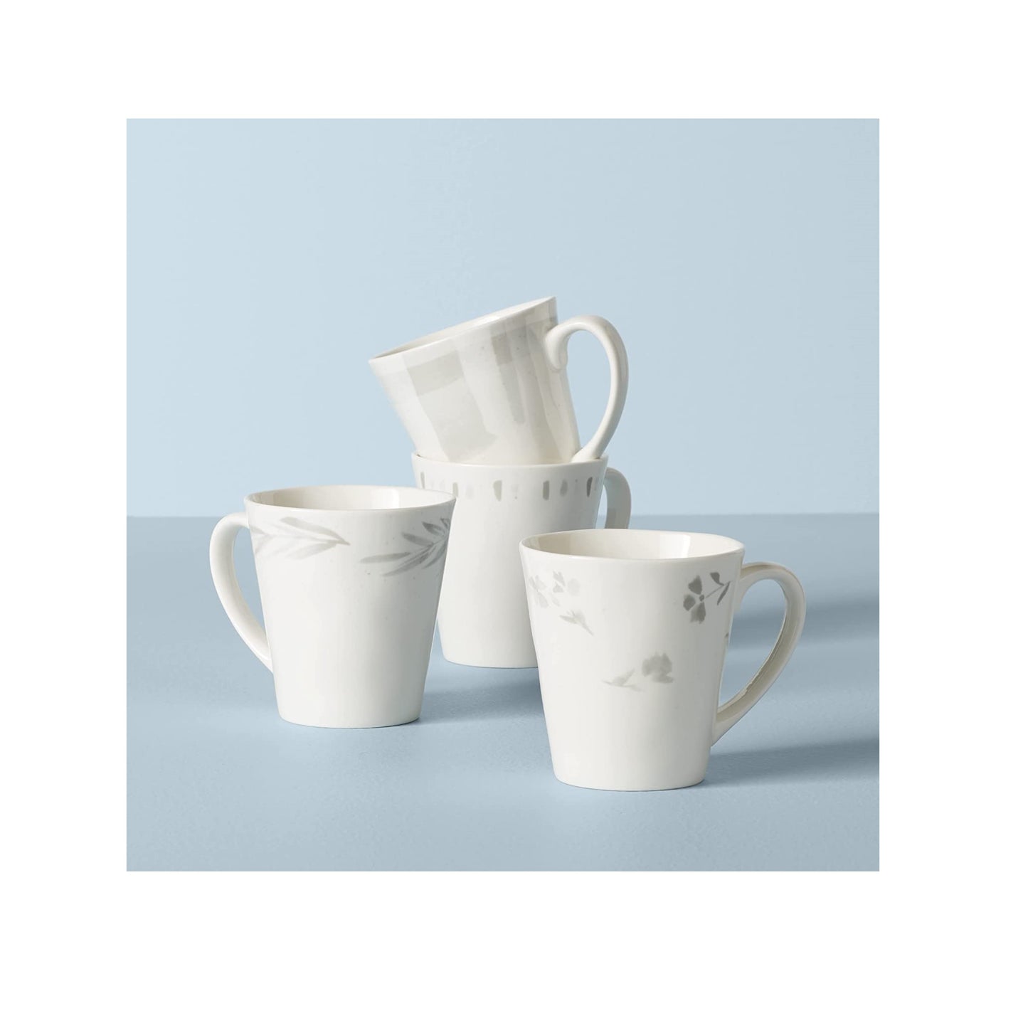 Oyster Bay Assorted Mugs, Set of 4 by Lenox