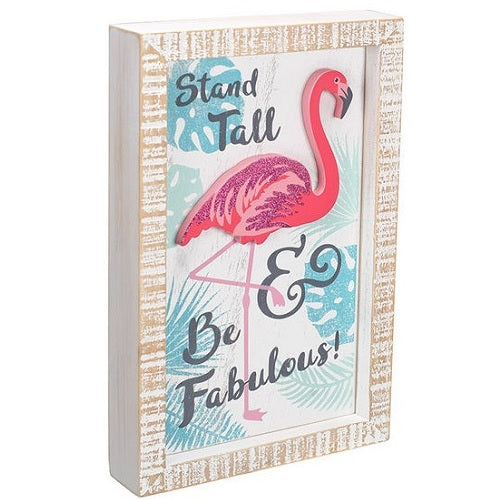 Malden 5" x 8" "Stand Tall & Be Fabulous" Plaque