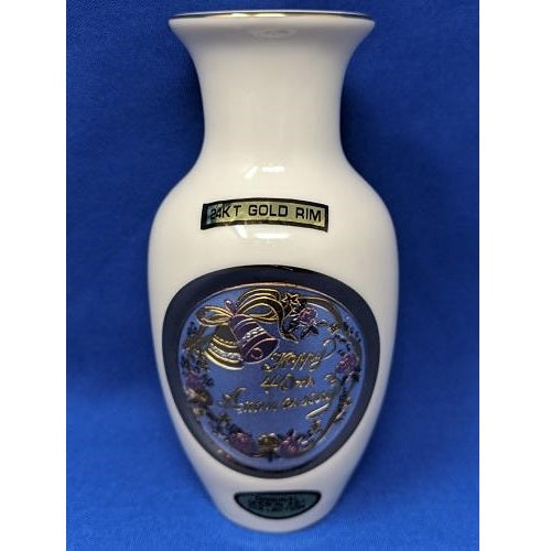The Art Of Chokin 40th Anniversary Vase