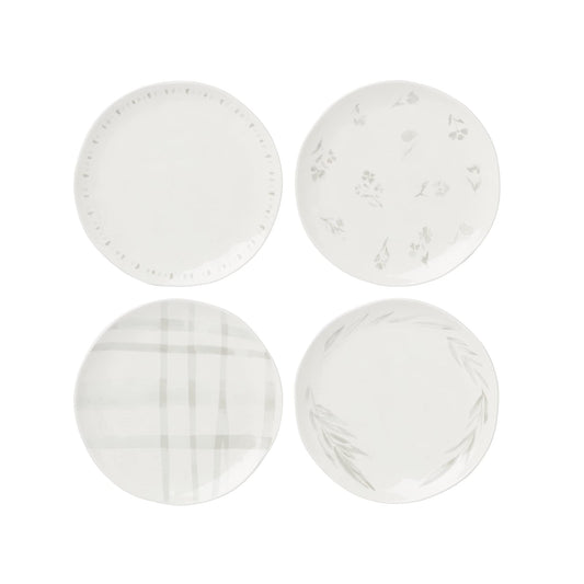 Lenox Oyster Bay Assorted Accent Plates, Set of 4