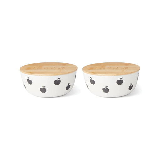 Kate Spade New York Apple Toss lunch set of 2 by lenox
