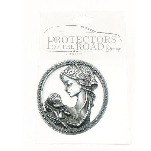 Roman Mother and Child Visor clip