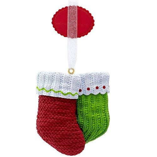 2019 Year Dated  Baby Makes Three First Christmas Stocking