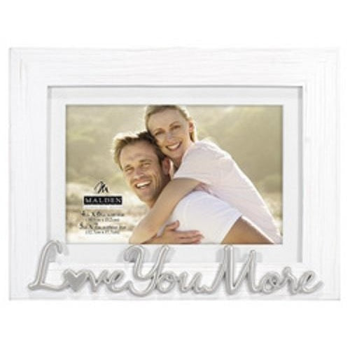 Malden "Love You More" Photo Frame