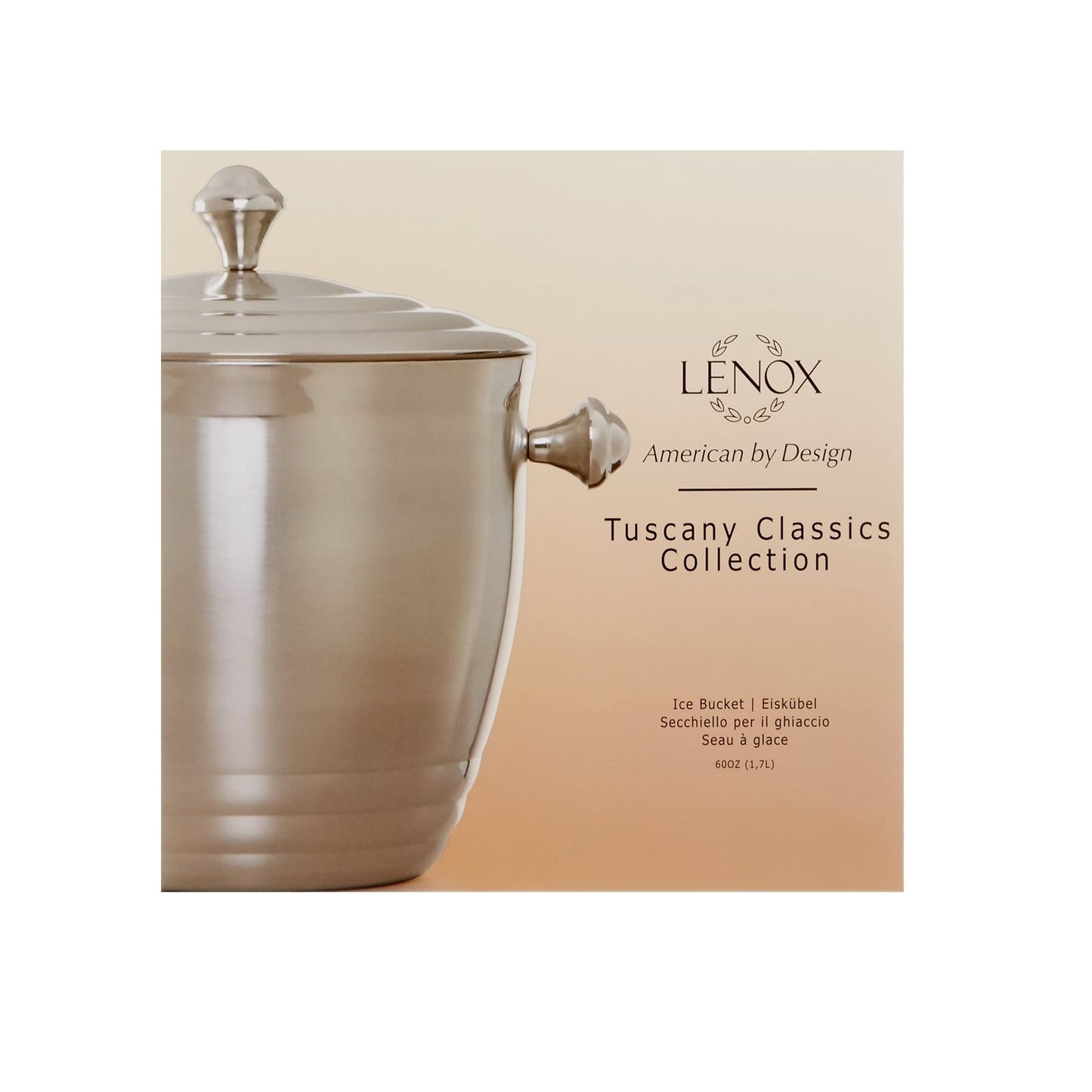 Seau à glace en acier inoxydable Tuscany Classics® par Lenox