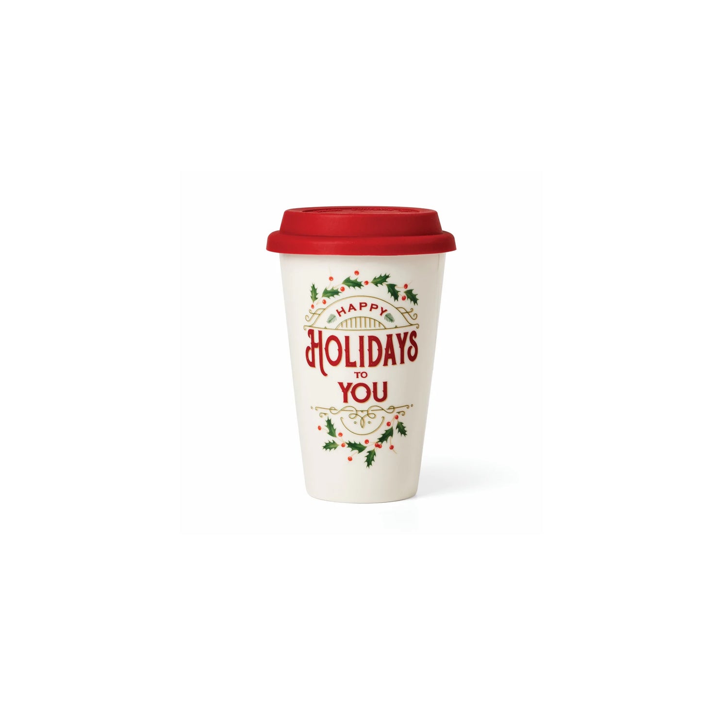 Lenox Holiday Bamboo Travel Mug