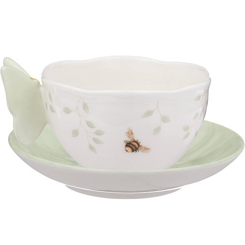 LENOX Butterfly Meadow Green Cup & Saucer