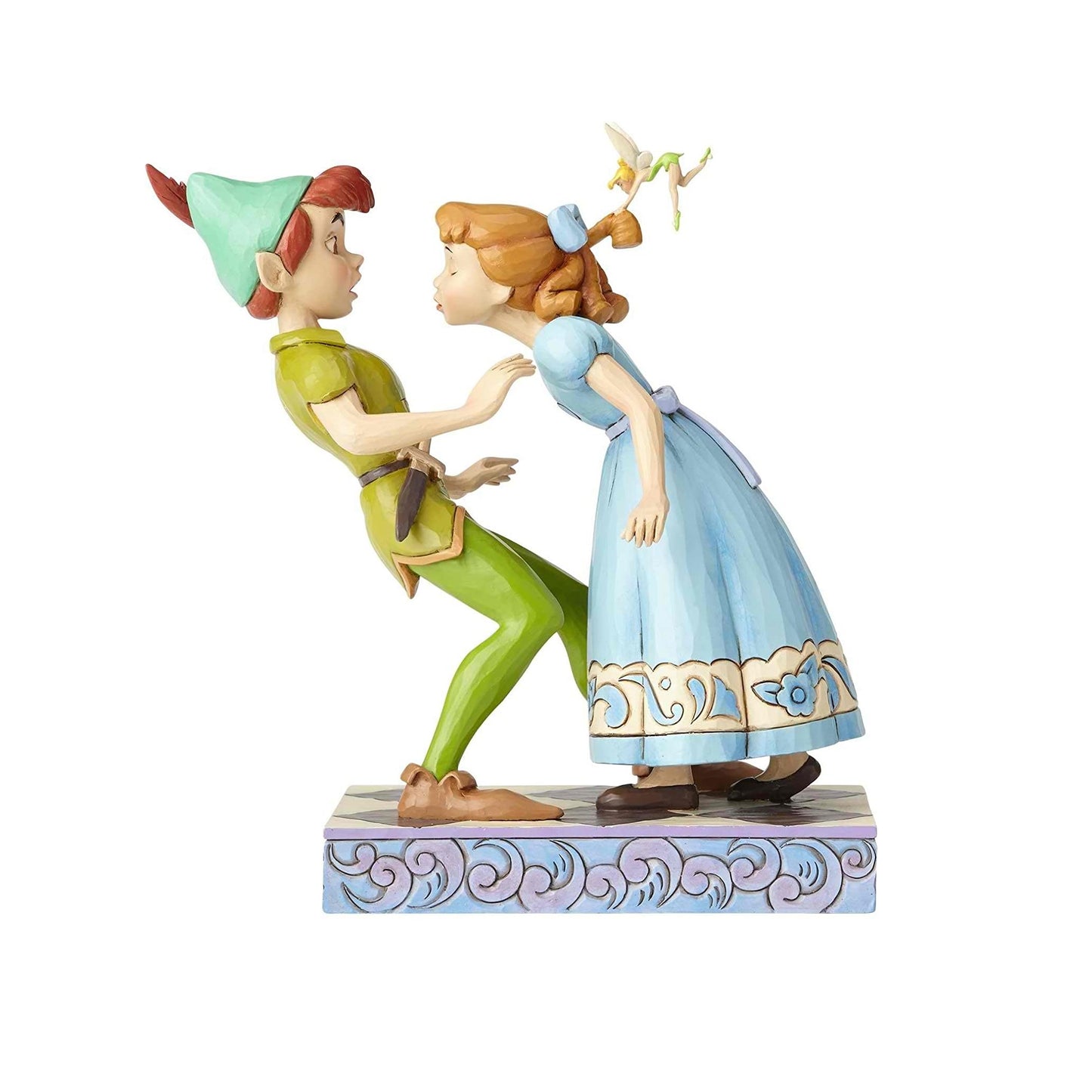 Enesco 65e anniversaire Peter Pan, Wendy et la Fée Clochette