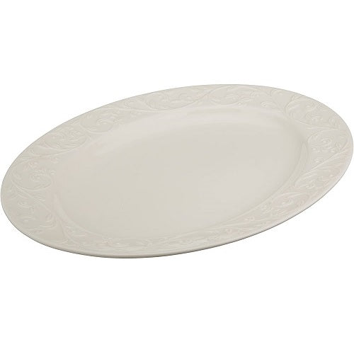 Opal Innocence Carved 16" Large Oval Platter by Lenox