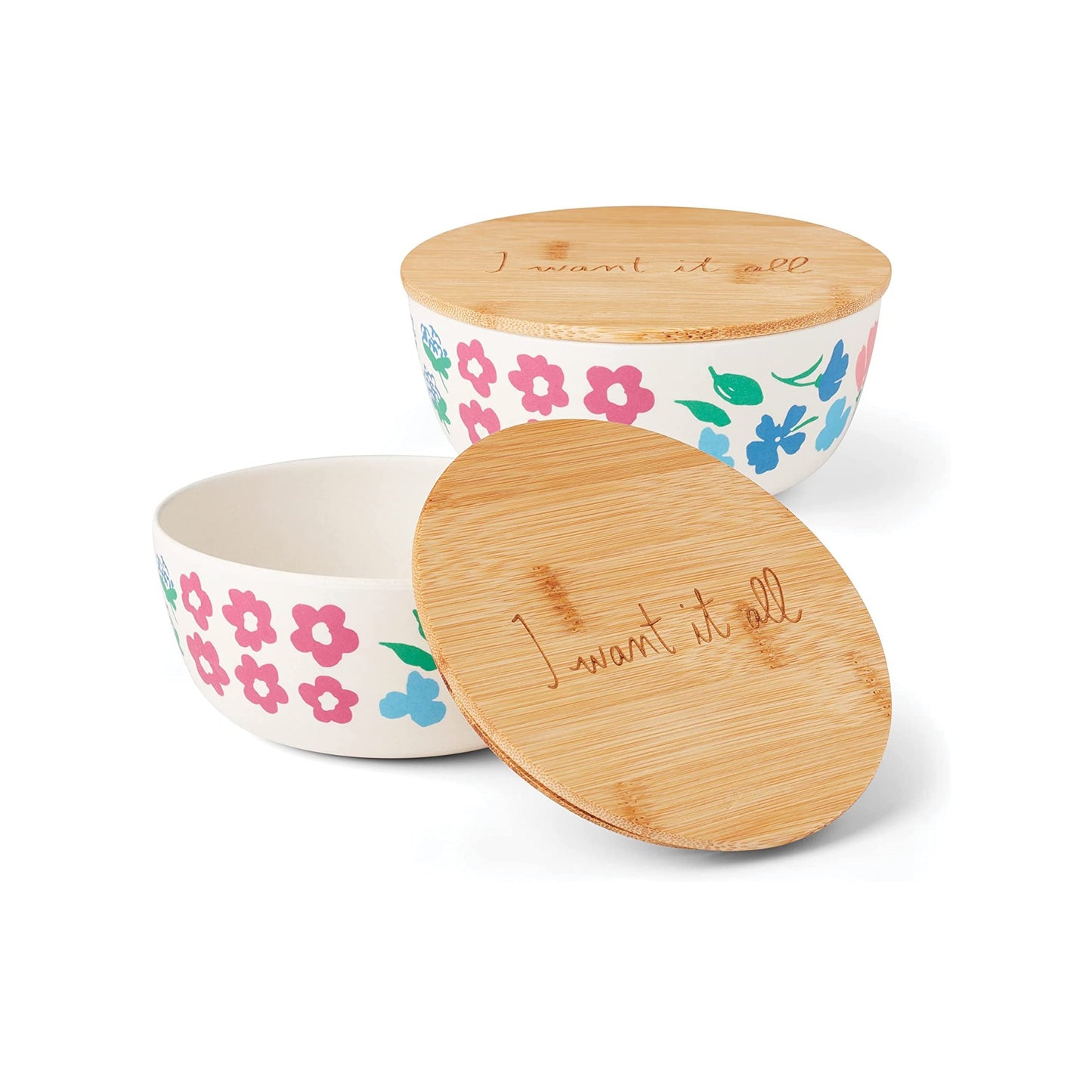 Kate Spade Floral Field™ Lunch Set Round Container, set of 2