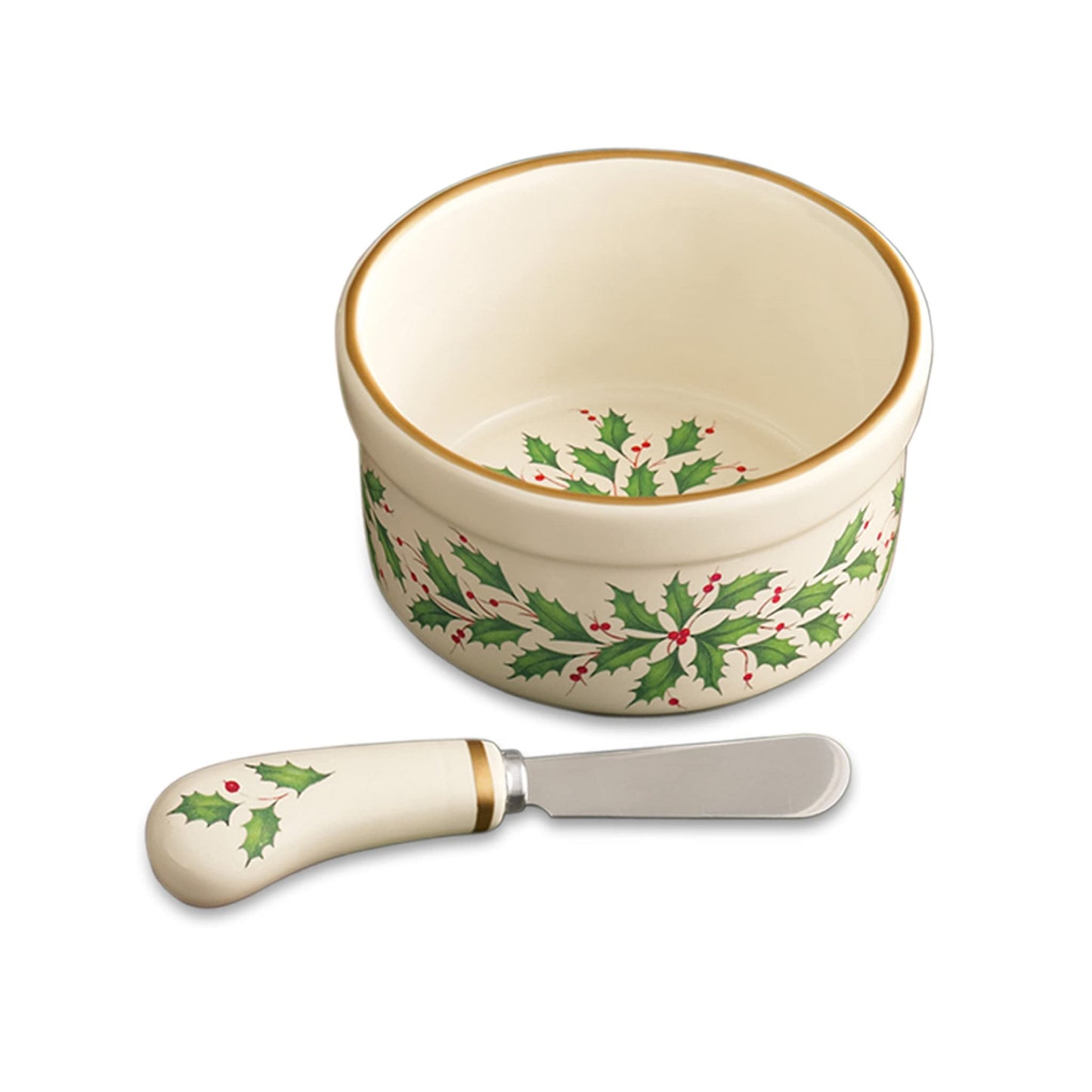 Holidays™ Dip Bowl with Spreader by Lenox