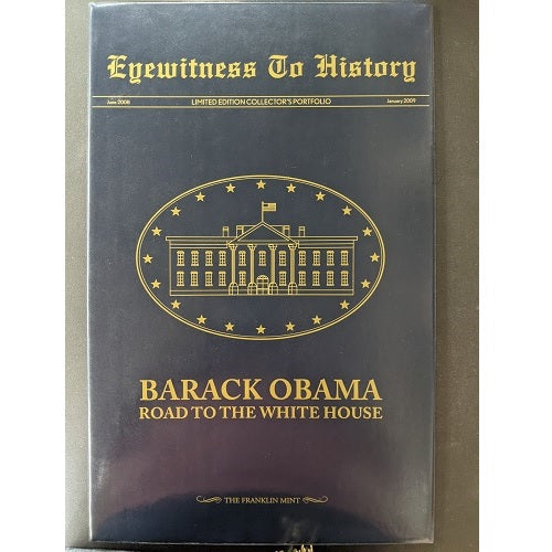 Franklin Mint President Barack Obama Limited Edition Collector's Portfolio