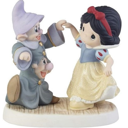 Precious Moments "Dance Your Heart Out" Snow White and the Seven Dwarfs