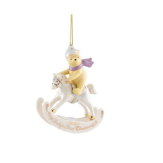 Disney 2022 Winnie the Pooh Baby's 1st Ornament by Lenox