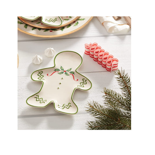 Holiday™ Ginger Bread Man Accent Plate