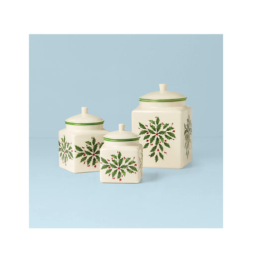 Lenox Holiday Canister, Set of 3