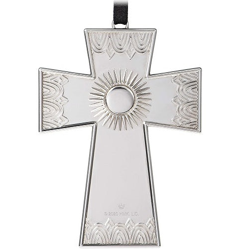 Christmas Ornament 2020 Faith Always Cross Metal