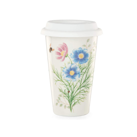 Butterfly Meadow Thermal Travel Mug by Lenox