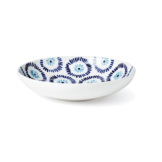 Kate Spade New York Floral Way Low Serving Bowl By Lenox