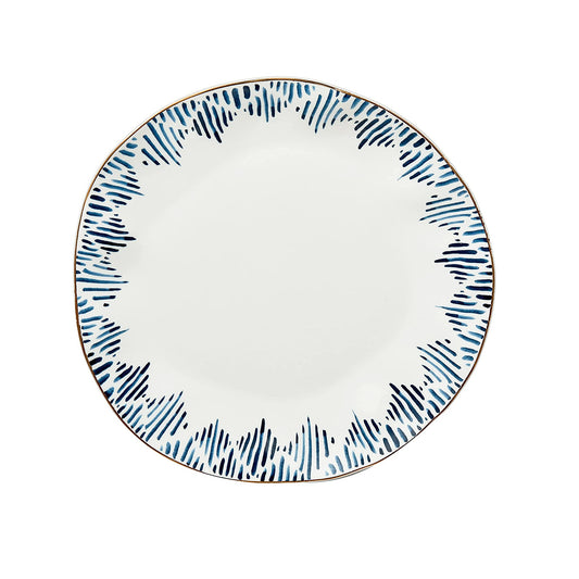 Blue Bay Ikat Dinner Plate Set of 4 by Lenox