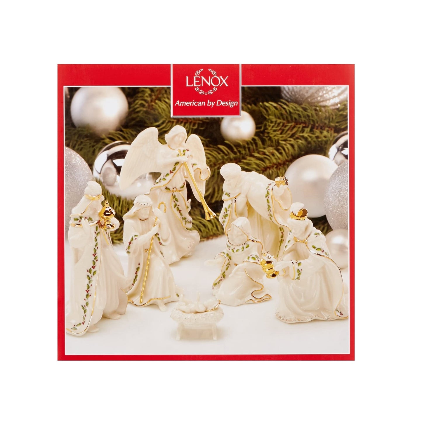 Lenox Holiday Miniature Nativity, 7 Piece Set