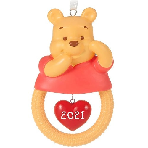Ornement Noël 2021 Disney Winnie l'ourson Premier Noël de bébé