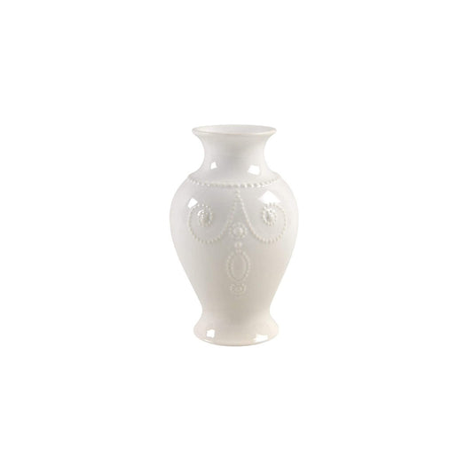 Vase bouquet français Perle blanc 8" par Lenox 