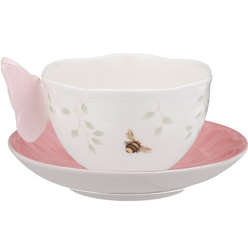 LENOX Butterfly Meadow Pink Cup & Saucer