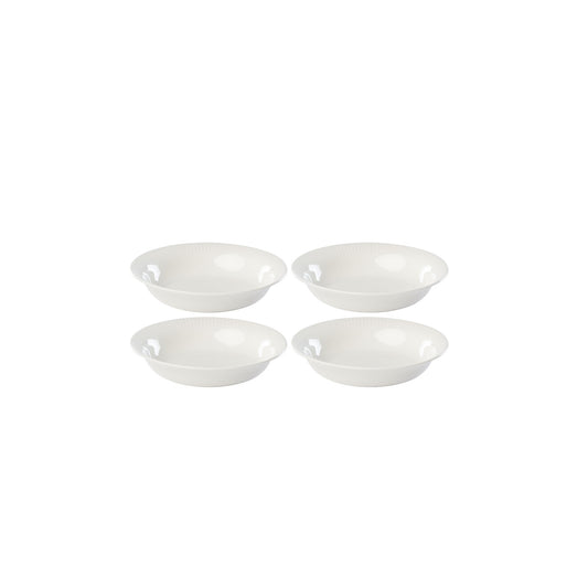 Ensemble de bols à pâtes Profile 4 pièces en porcelaine blanche par Lenox