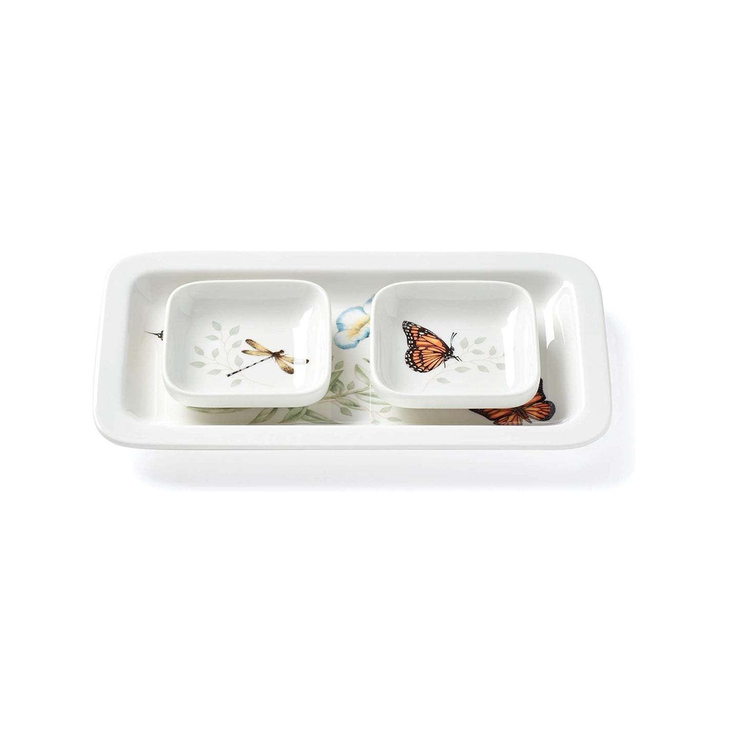 Butterfly Meadow Sushi Plate & Bowls by Lenox