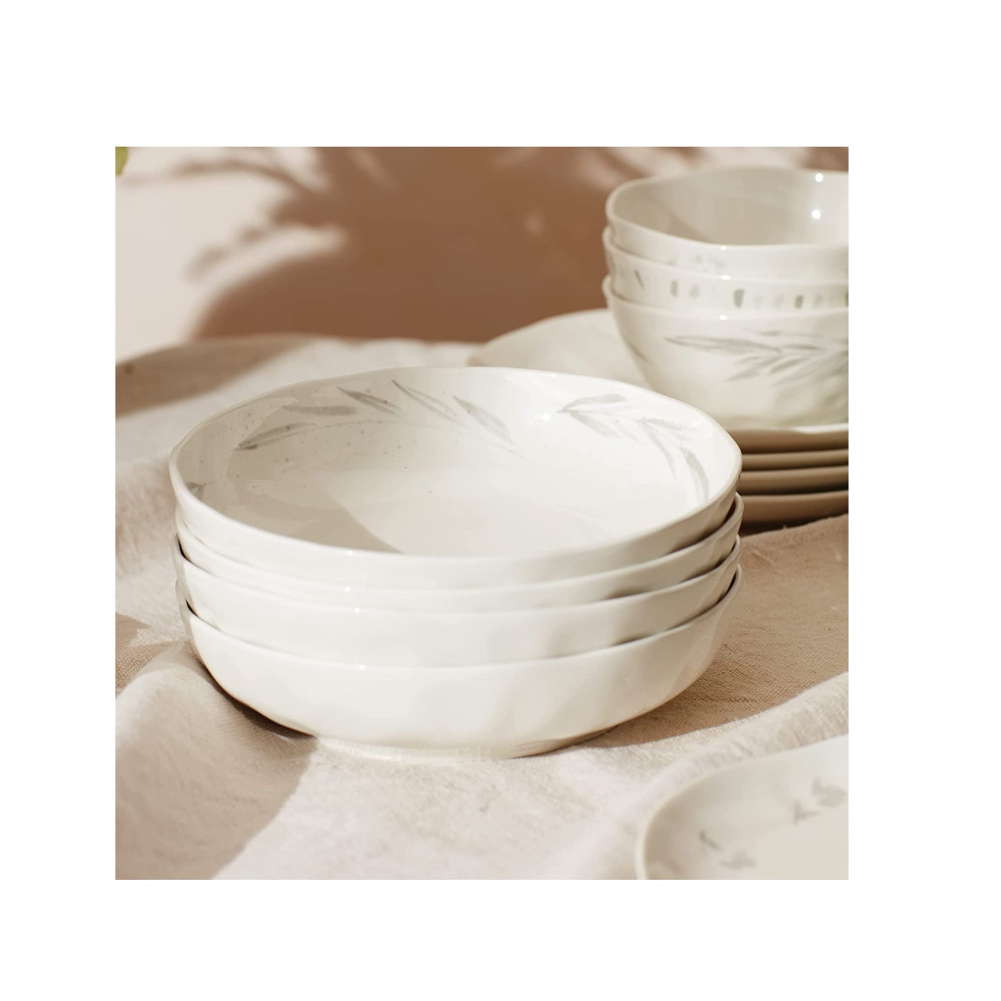 Oyster Bay Pasta Bowls, Set of 4 by Lenox