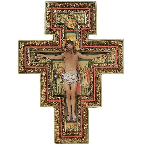 Joseph's Studio San Damiano Crucifix 17.75"