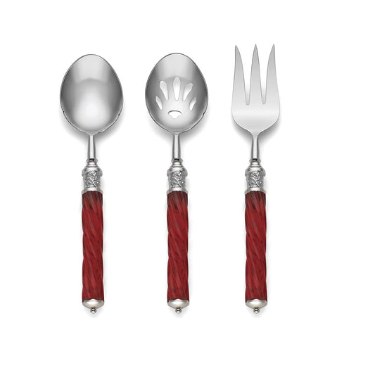 Holiday Jewel Spiral 3 Piece Serving Set by Lenox