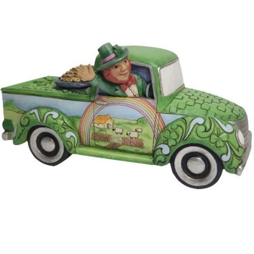 Heartwood Creek "Truckload of Luck" Figurine by Jim Shore