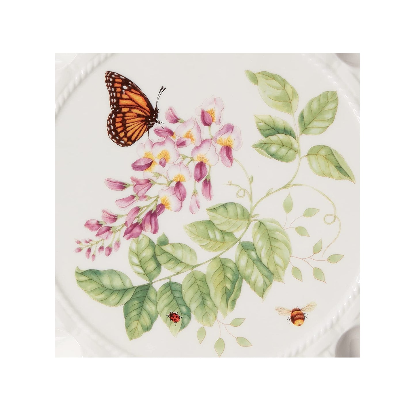 Butterfly Meadow Round Egg Tray by Lenox
