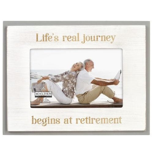 Malden Life's Real Journey Retirement Photo Frame