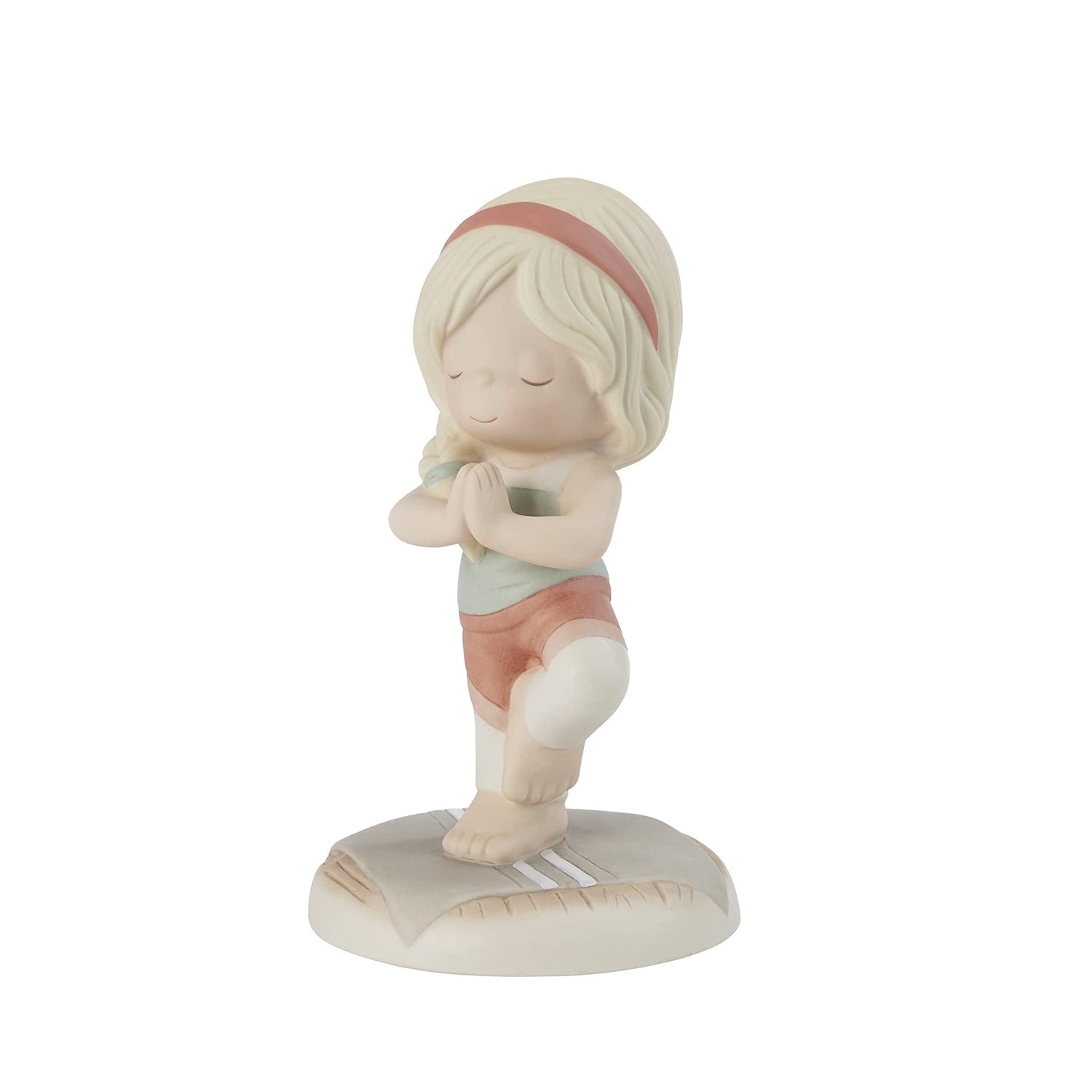 Precious Moments Breathe More, Worry Less. Yoga Figurine